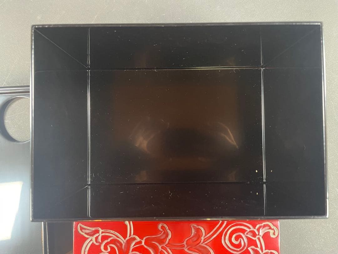 7 茶箱 かまくら彫 日光彫 茶道具 茶器