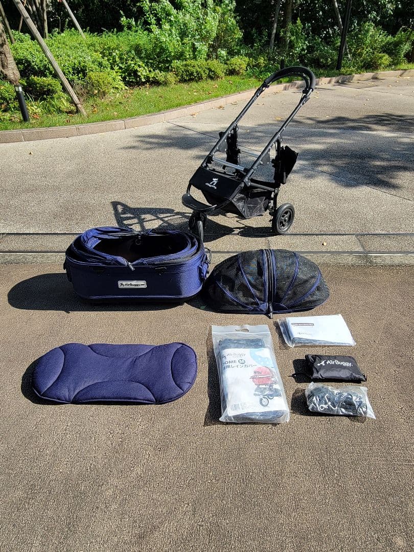 AirBuggy ペットカート　ドーム2 ネイビー