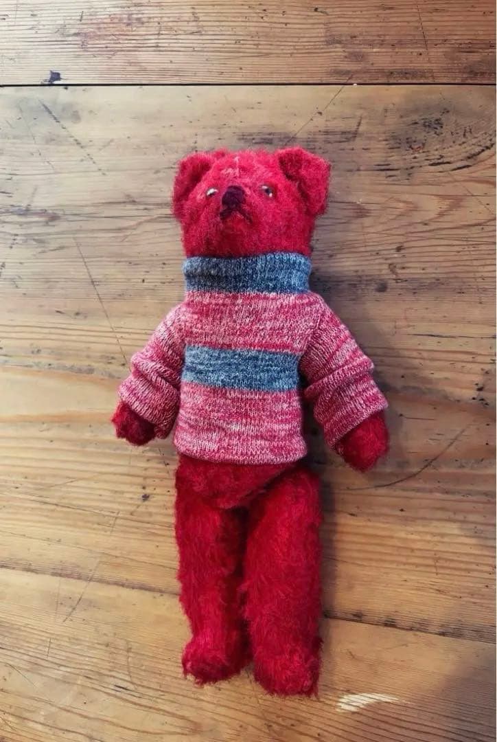 *♢アンティークベア red bear ヴィンテージベア*♢