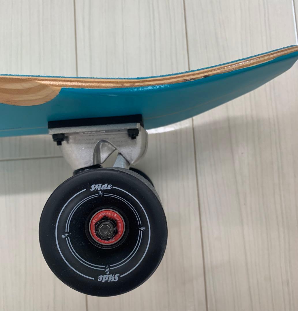スケートボード SLIDE SurfSkateboards size32 Turquoise