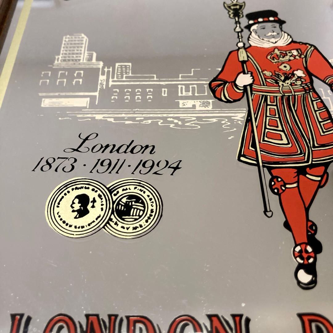 Beefeater ロンドン・ドライ・ジン パブミラーサイン　LONDON