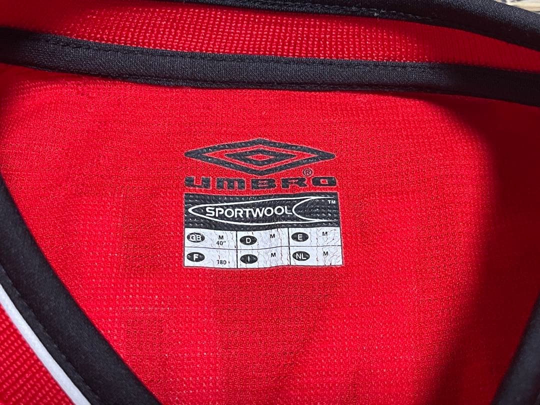 01-02 マンチェスター ユナイテッド ホーム ユニフォーム　ベッカム M