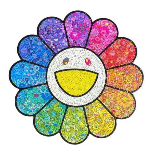 村上隆　フラワー　A Flower Forest Jigsaw Puzzle