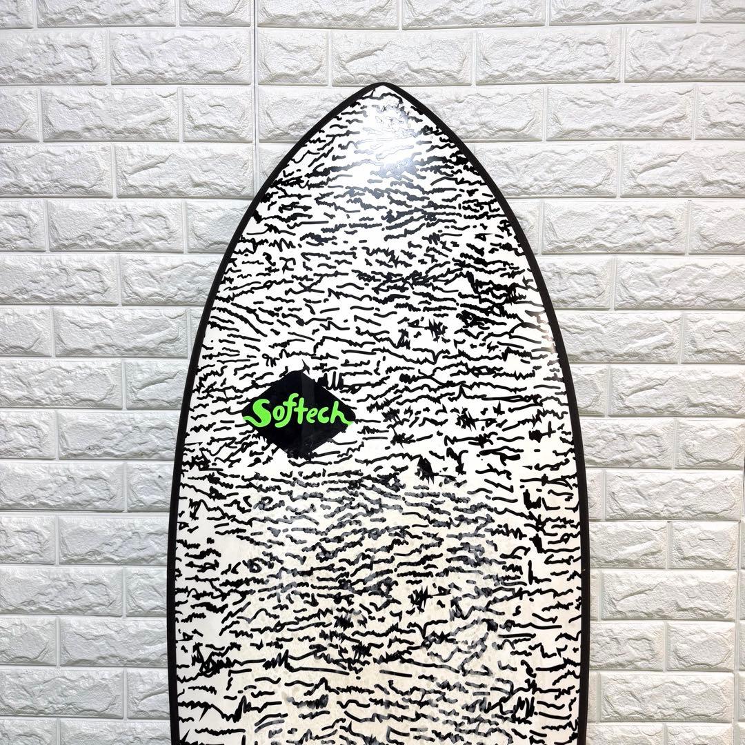 超美品　SOFTECH　ソフテック　4'8　サーフボード　FCS2 フィン無し