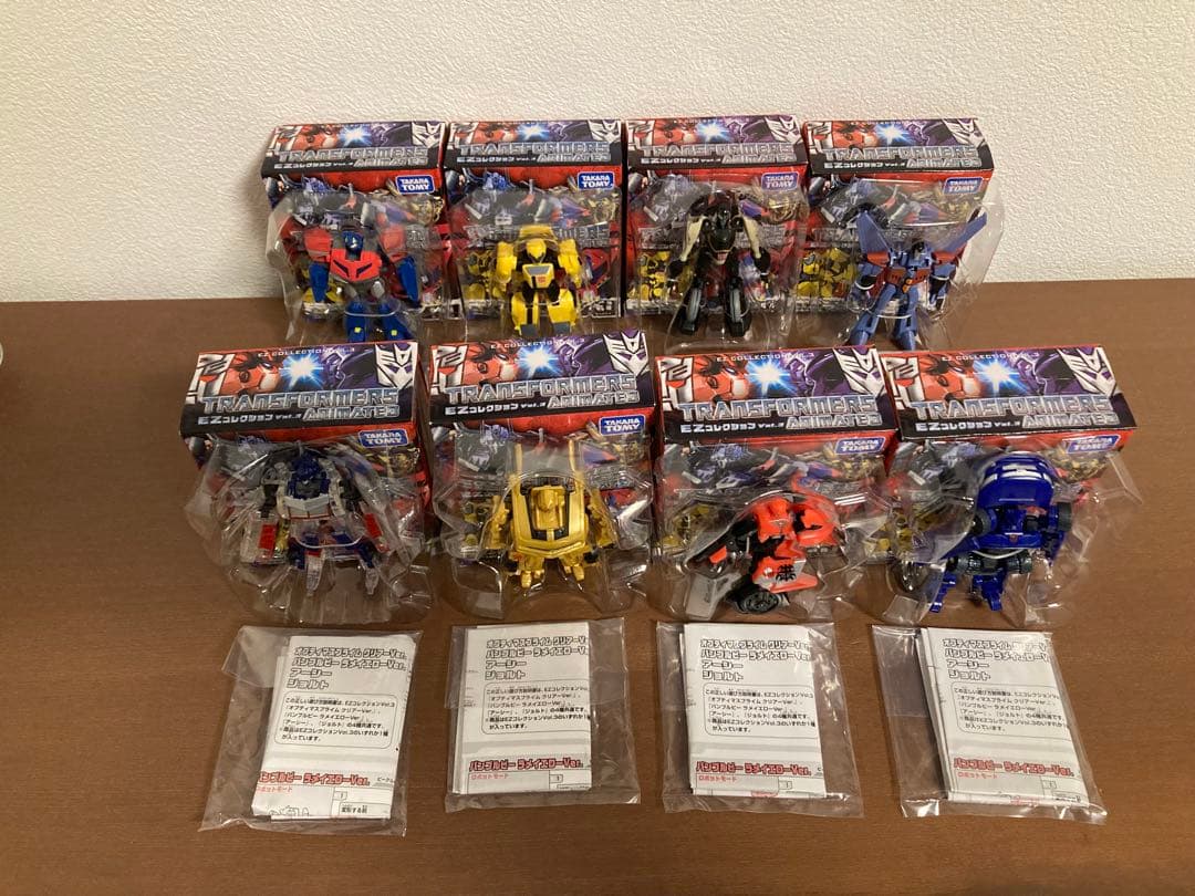 トランスフォーマー EZコレクション 全8種セット