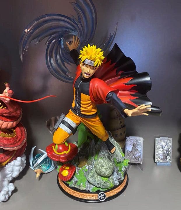 NARUTOナルトうずまきナルト1/7C版ガレージキット ガレキ スタチュー①③