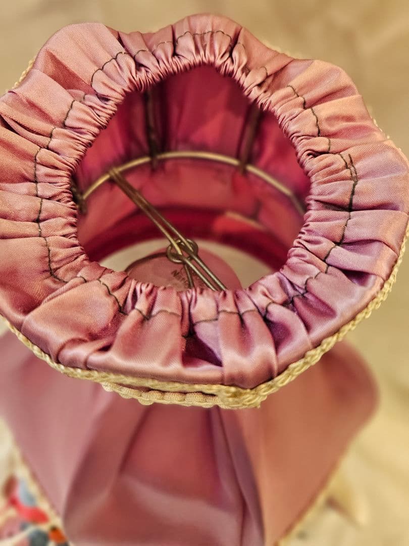 希少　レトロポップ　シェードランプ　ピンク　昭和レトロ　レトロ