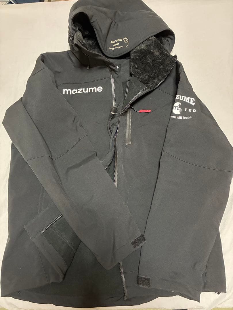 mazume フィッシングジャケット 黒　使用2回のみ！！