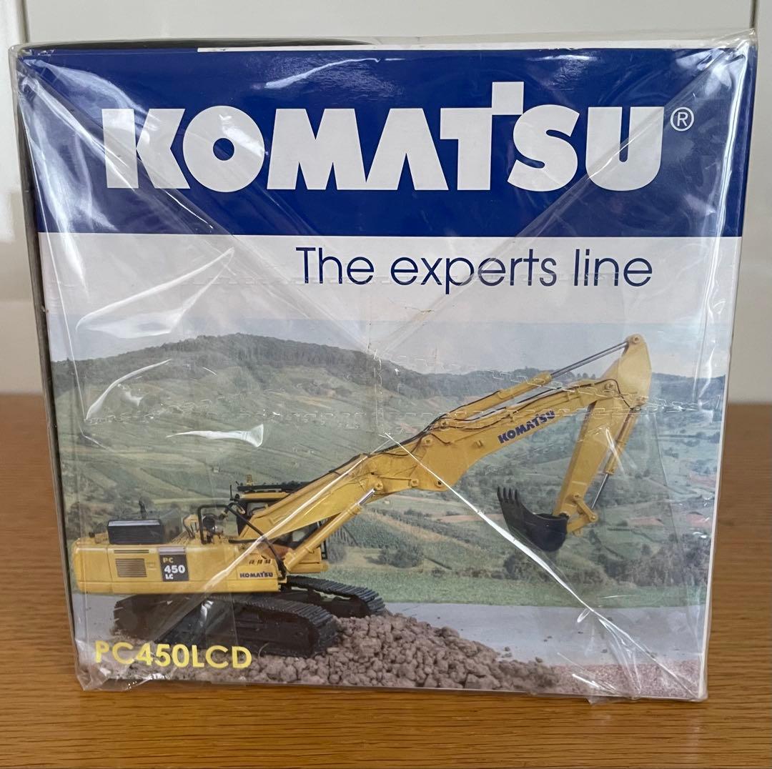 KOMATSU PC450LCD 1/50 ダイキャストモデル
