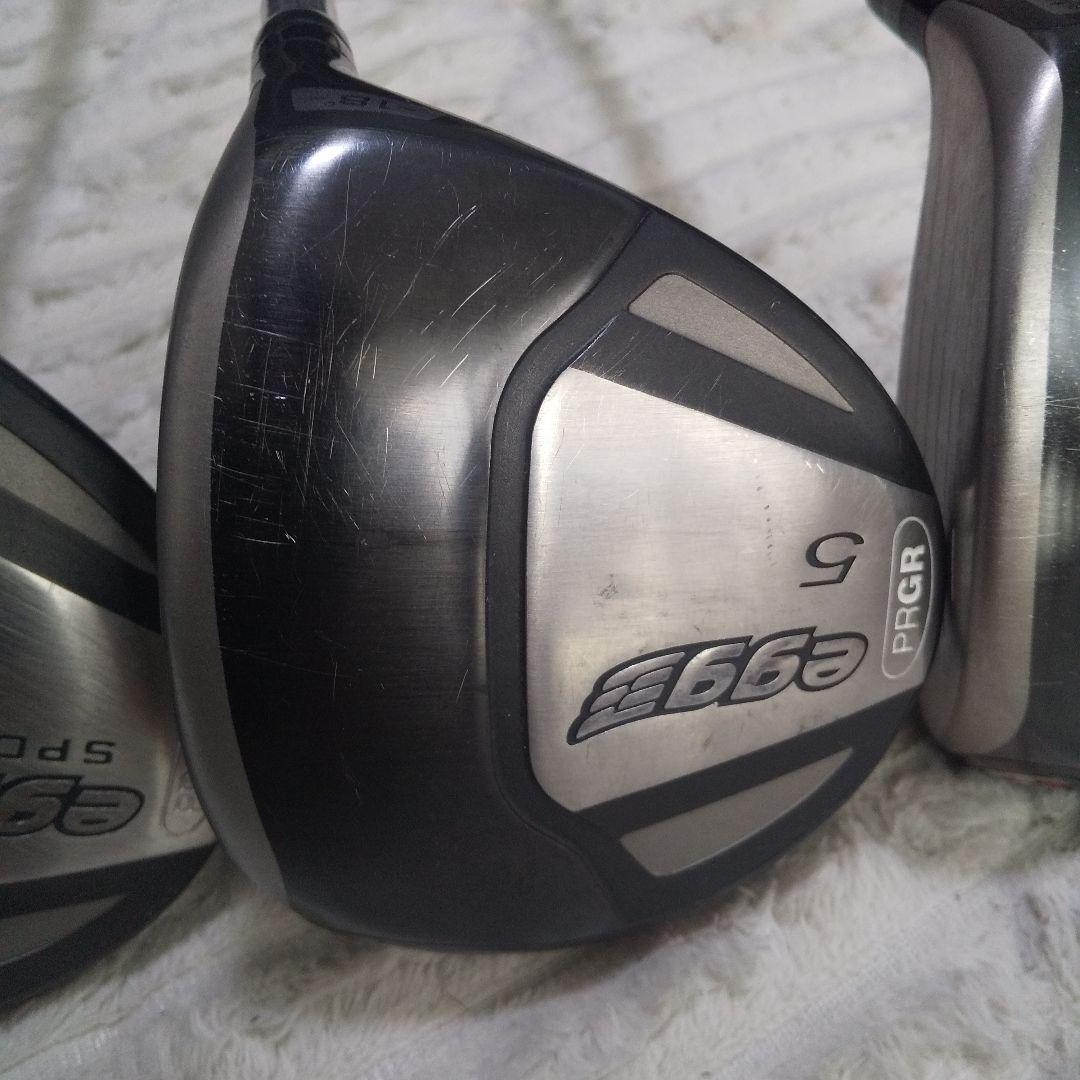 PRGR egg プロギア エッグ フェアウェイウッド 3,5,7番 3本セット
