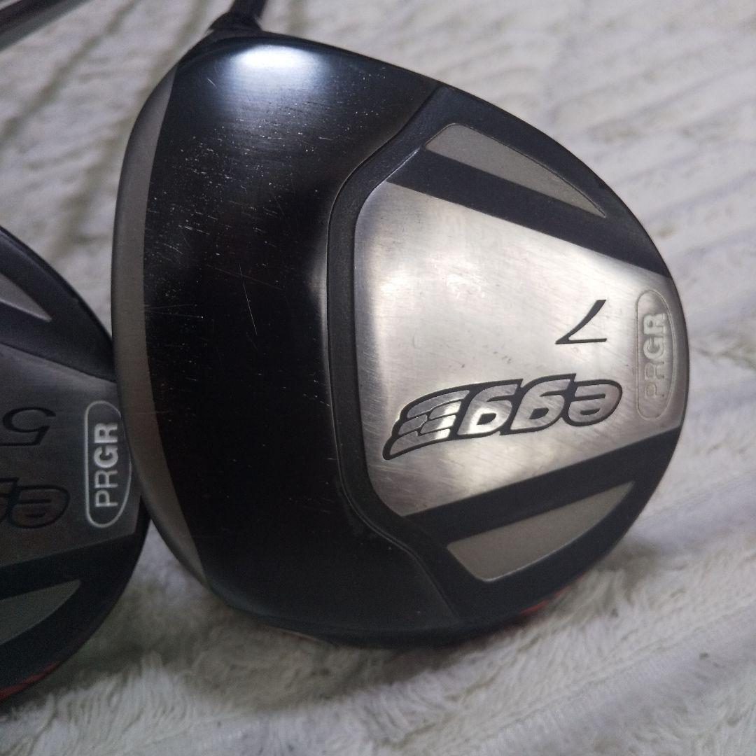 PRGR egg プロギア エッグ フェアウェイウッド 3,5,7番 3本セット