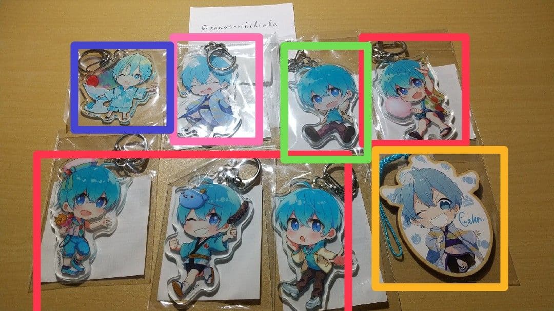 すとぷりグッズ アクリルキーホルダー アクキー