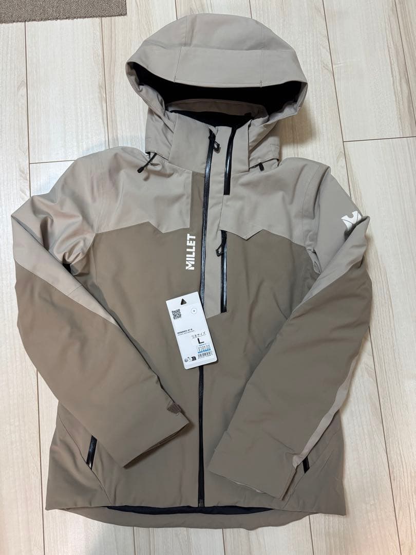 MILLET SARN JKT W ベージュ Lサイズ　スキーウェア