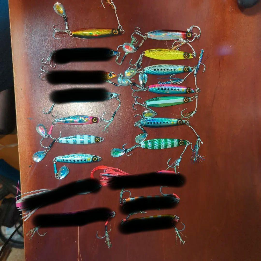 マキマキ・マキノタネ・サワラスピン2・Rサーディン・サムライジグSF 40g