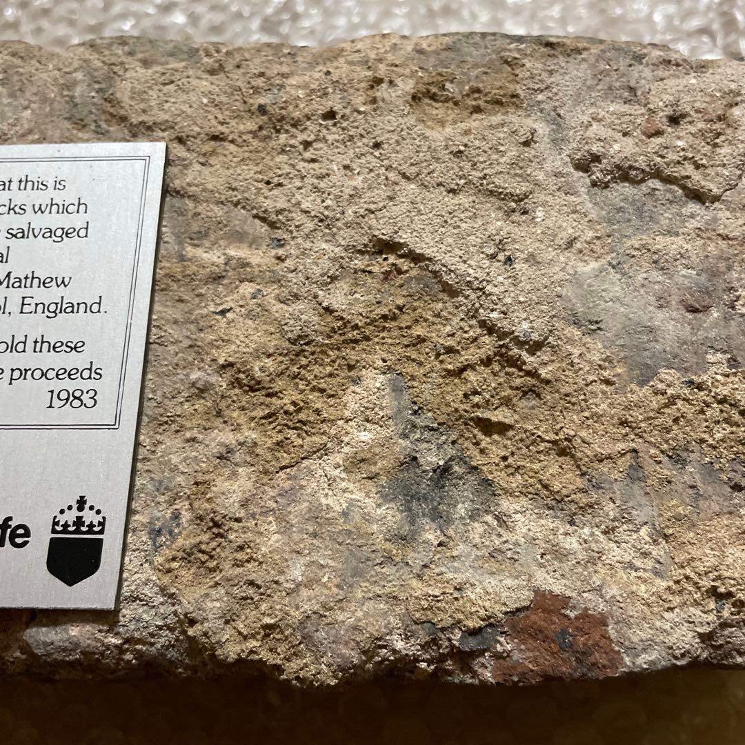 【希少・証明書付】TheBeatles キャバーンクラブのレンガ　ビートルズ