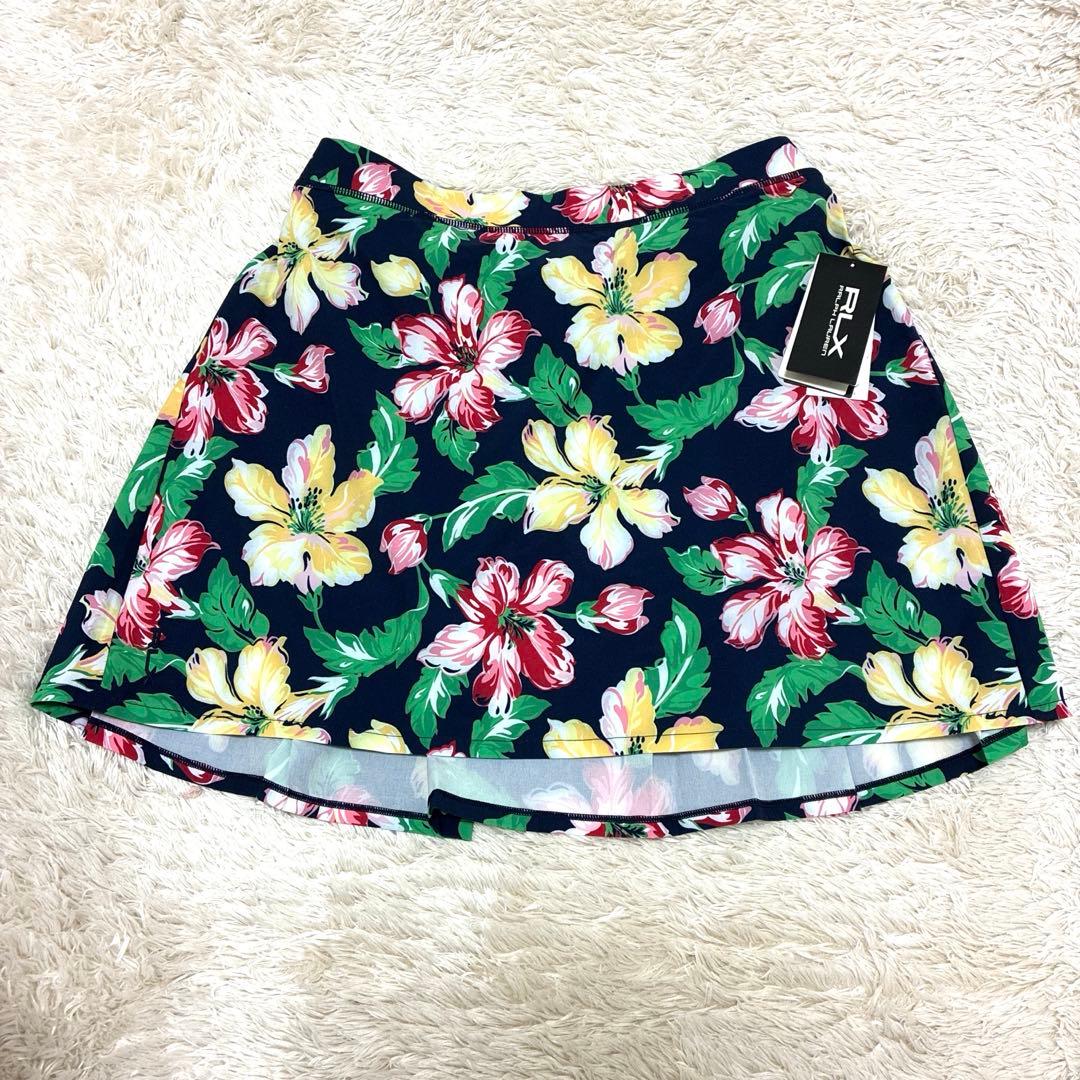 【新品未使用】RLXゴルフ 花柄スカート S タグ付き 現行 近年モデル