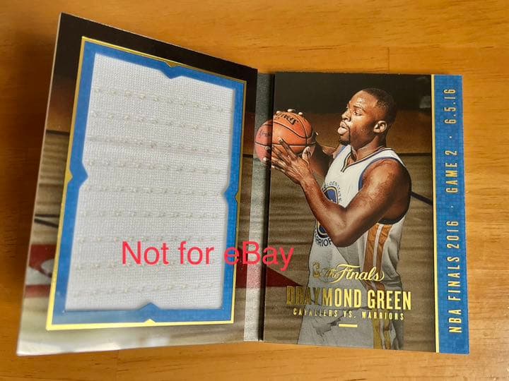 NBAカード ドレイモンド・グリーン NBAファイナル着用ユニ入り 99枚限定