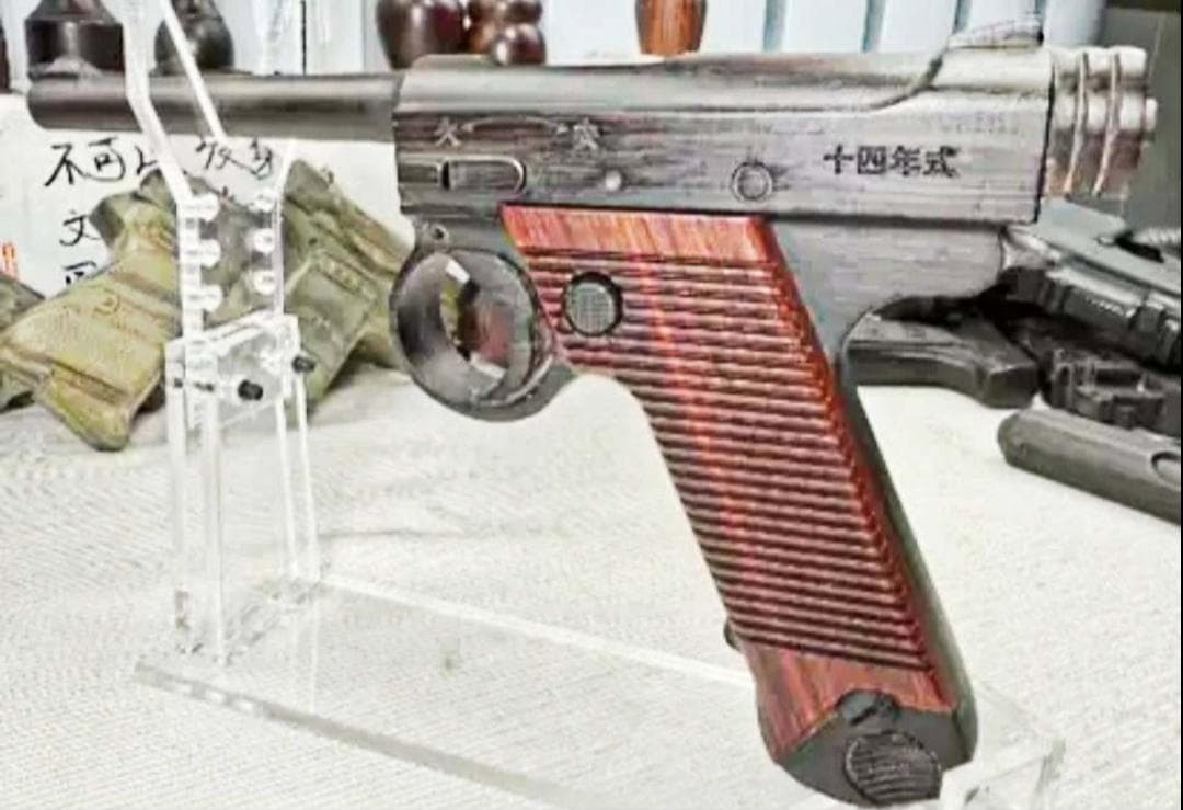 南部十四年式黒檀模型　1/1スケール 手作 新品