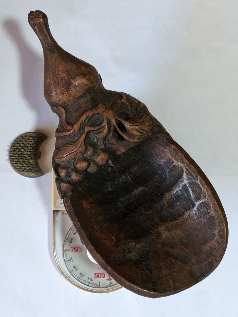 ♦中国古玩 花生 花器 竹根 竹製 清時代 茶葉用道具 古美術品 置物飾り骨董品