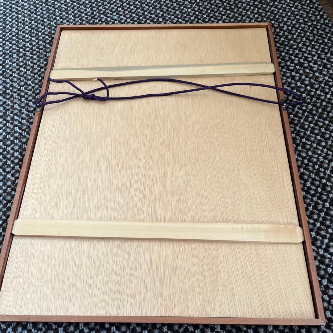 竹久夢ニ 手摺木版画　39/200 版画　閨怨（けいえん）　刷り師　松永安生