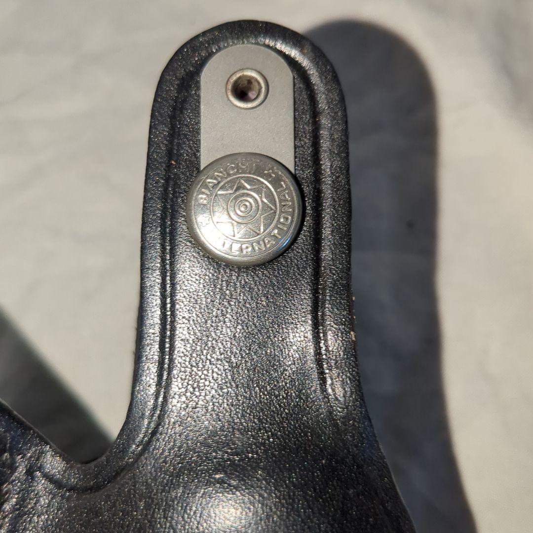 米国実物bianchi #5 ブラックウィドウ　本革レザーホルスター　リボルバー
