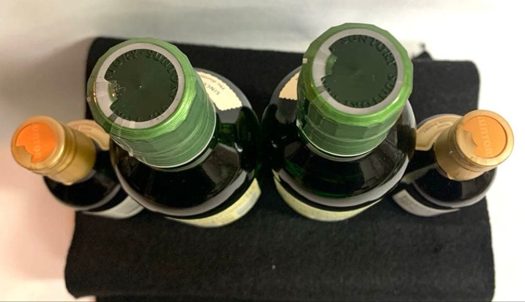 【新品未開封】サントリーウィスキー山崎50ml ×2本 白州180ml×2本