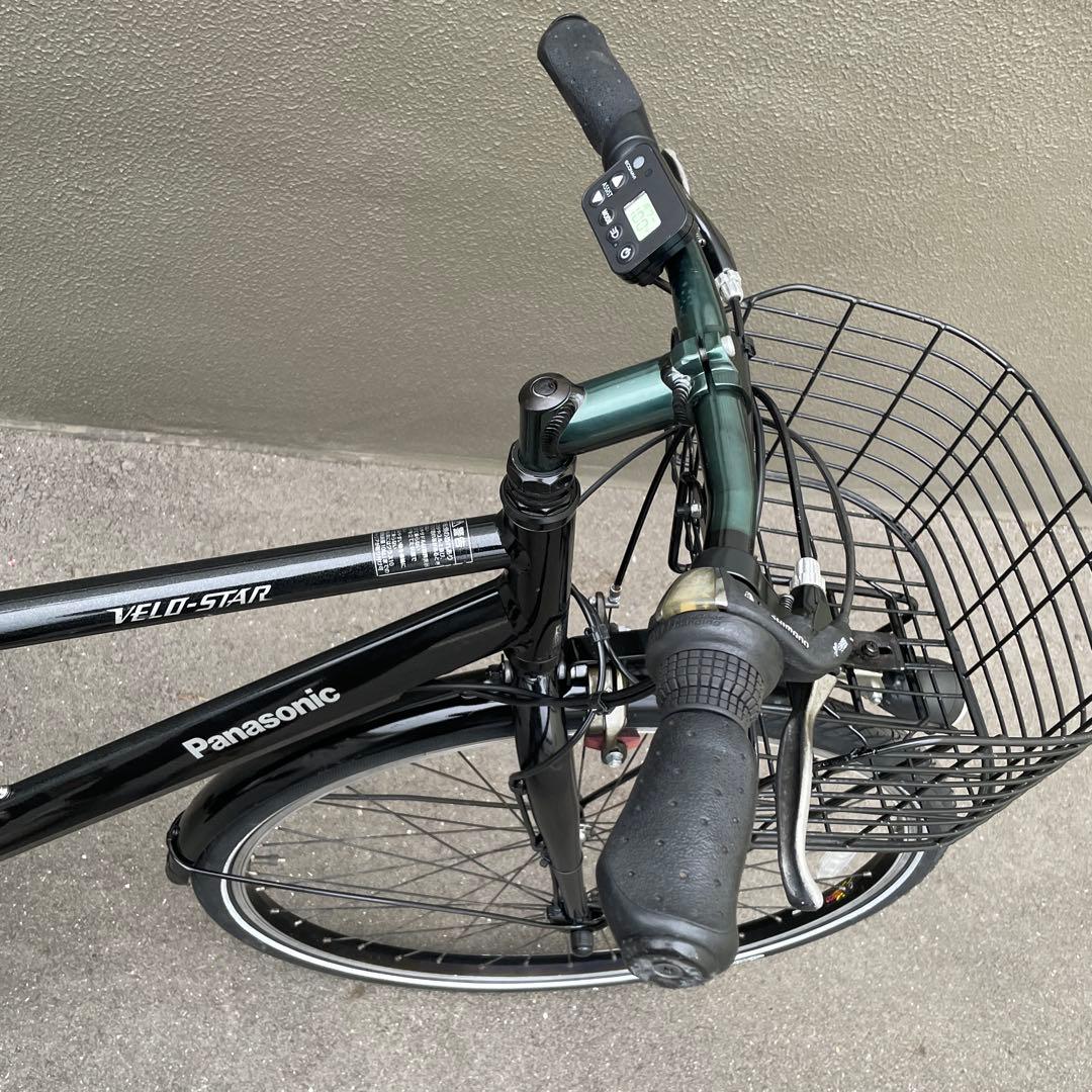 パナソニック電動アシスト自転車スポーツタイプブラック