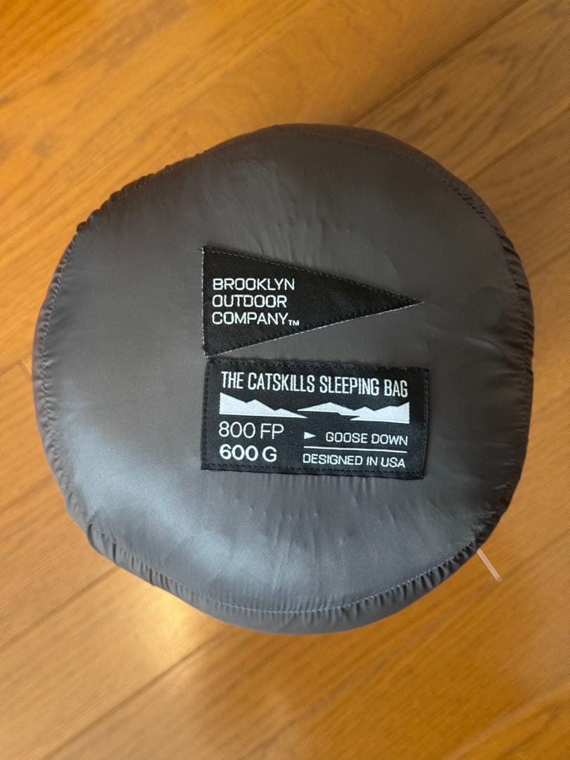 Brooklyn Outdoor Company シュラフ600g グースダウン