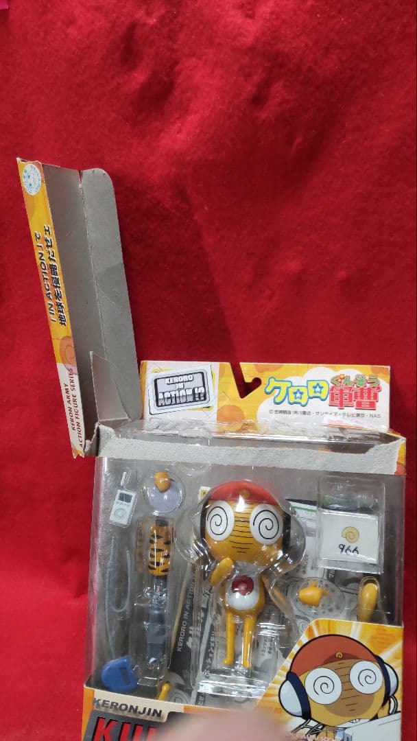 ５体セット　ケロロ軍曹　ケロロインアクション