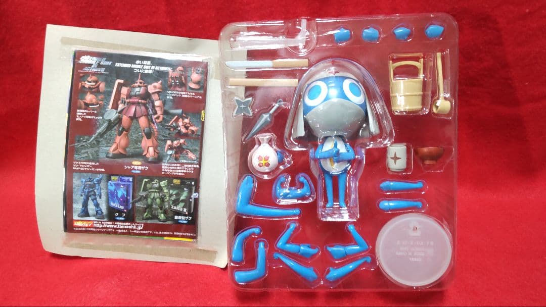 ５体セット　ケロロ軍曹　ケロロインアクション