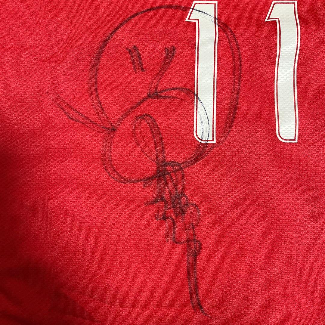 【直筆サイン】浦和レッズ 田中達也 ユニフォーム ホーム2011 正規品 S