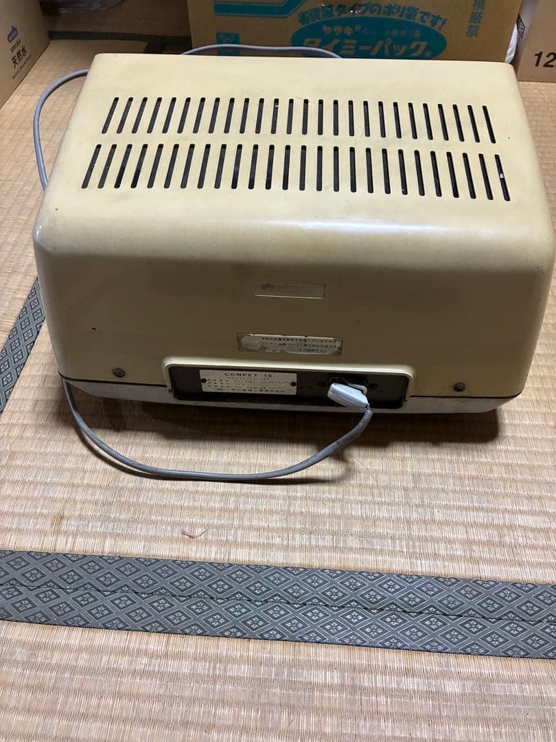 昭和レトロ　計算機　ジャンク品です　cs-15a 早川工業