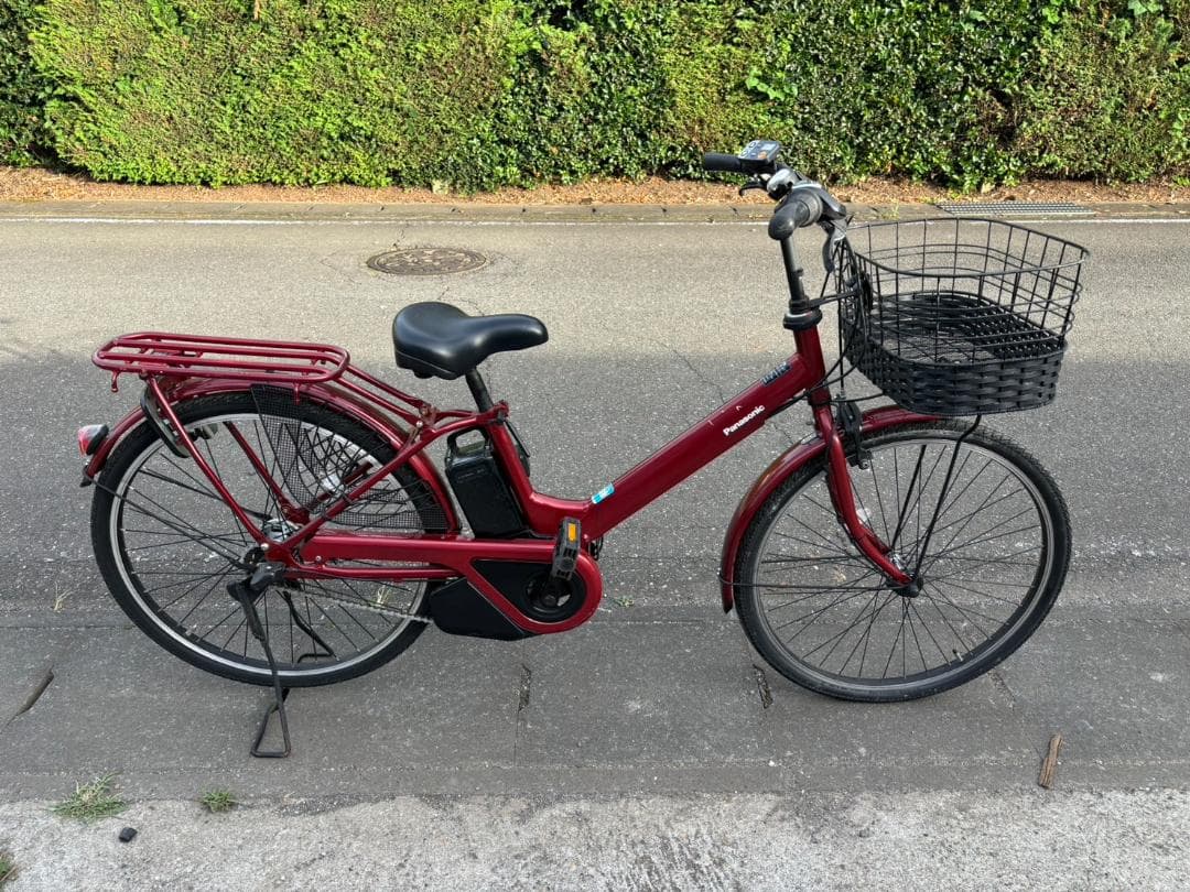 2023年モデル　パナソニック ティモ・A 内装3段 マチュアレッド 電動自転車