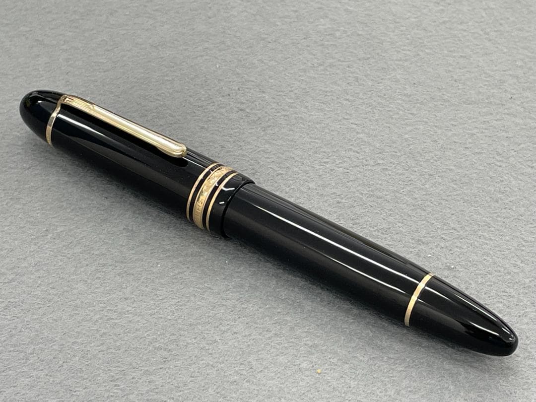 【未使用】モンブラン万年筆149 14C なで肩 首軸一体型 エボナイト芯