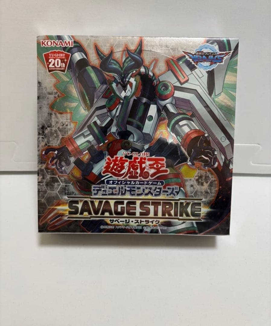 遊戯王OCG デュエルモンスターズ SAVAGE STRIKE BOX 新品