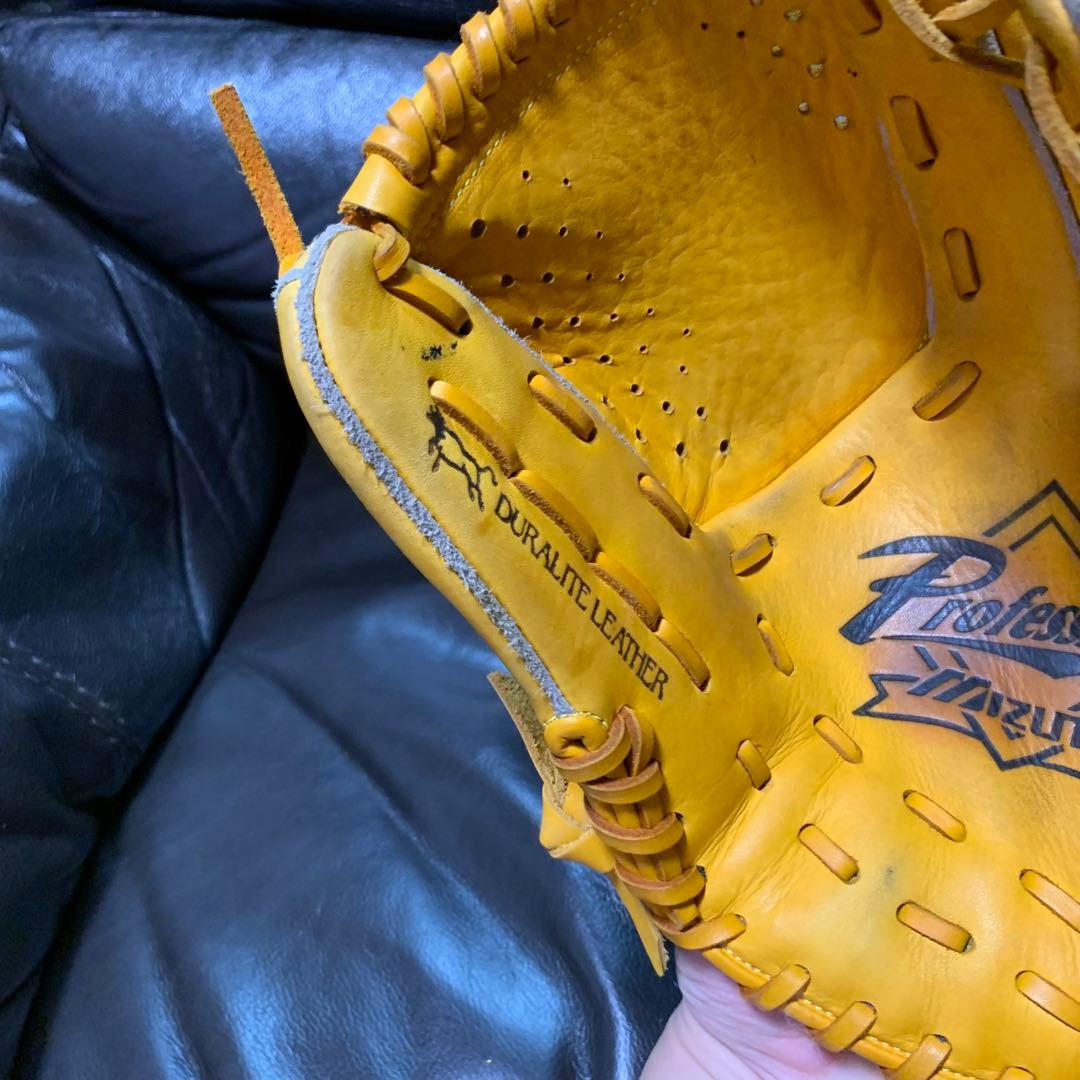 ミズノ　プロフェッショナル　斎藤佑樹モデル　軟式投手用グローブ