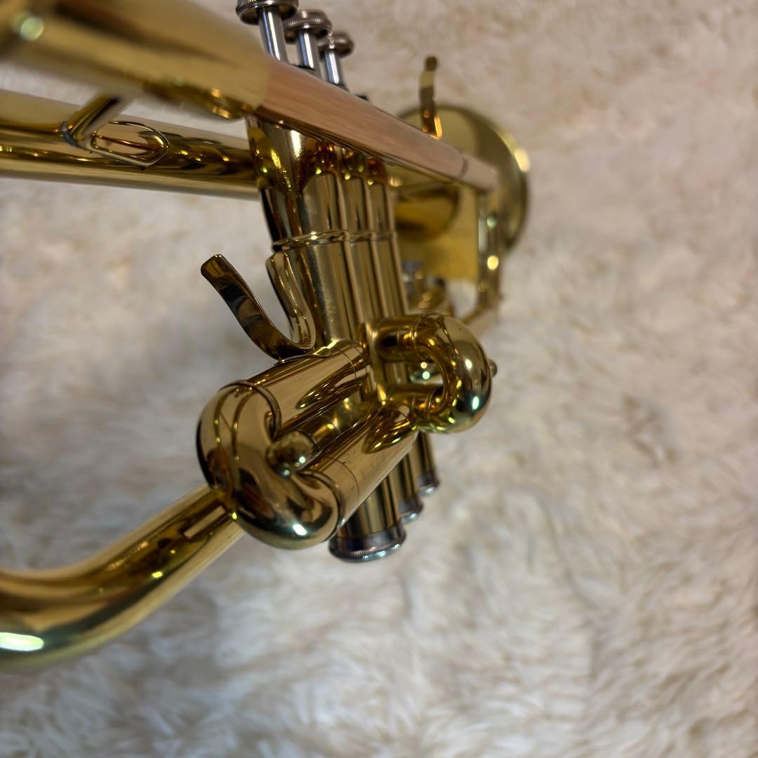 Soleil ソレイユ トランペット Bb管 ゴールドラッカー 純正ケース付