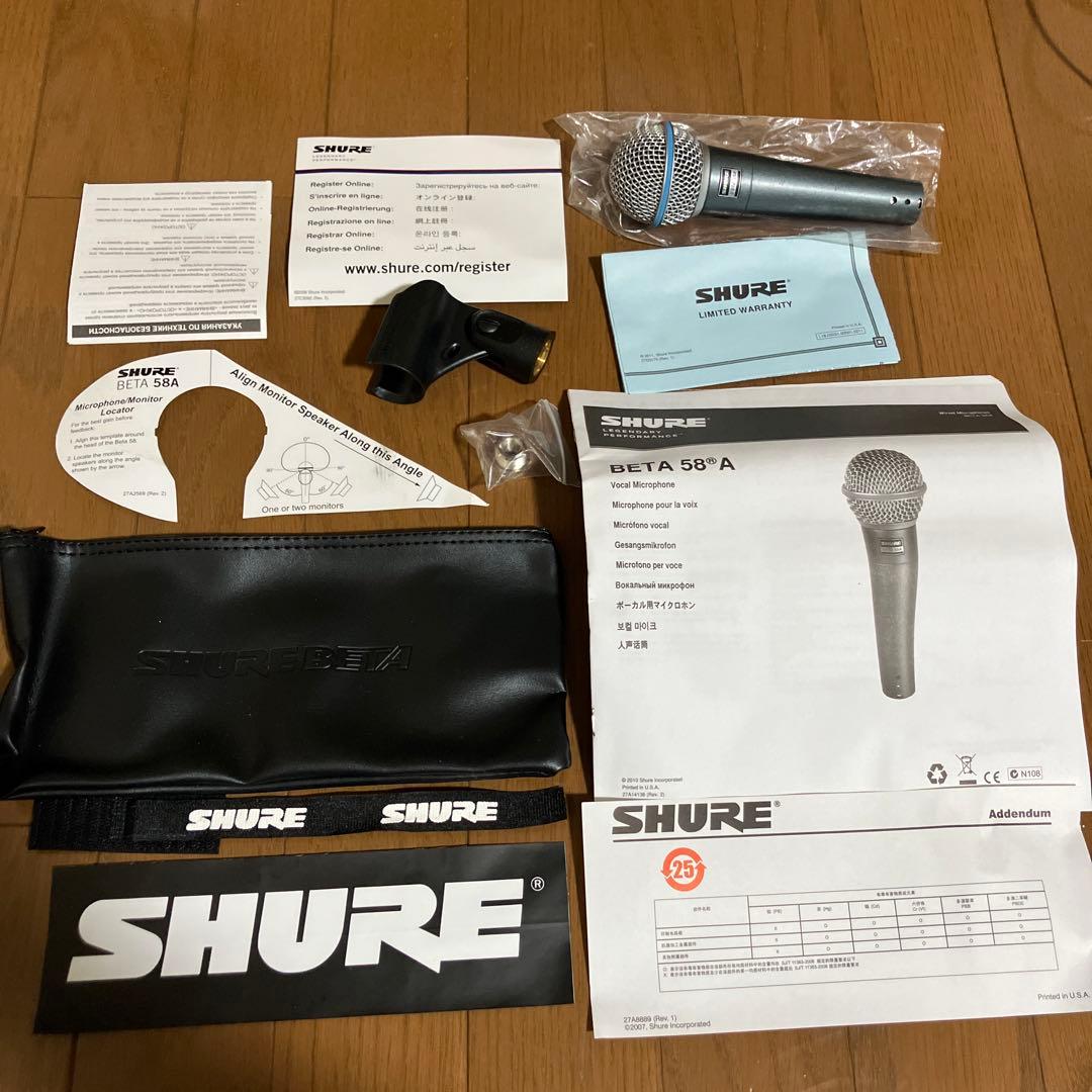 SHURE BETA 58A ジャンク品