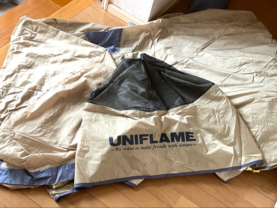 ☆美品☆希少☆ ユニフレーム REVOドーム5 テント＋グランドシートセット