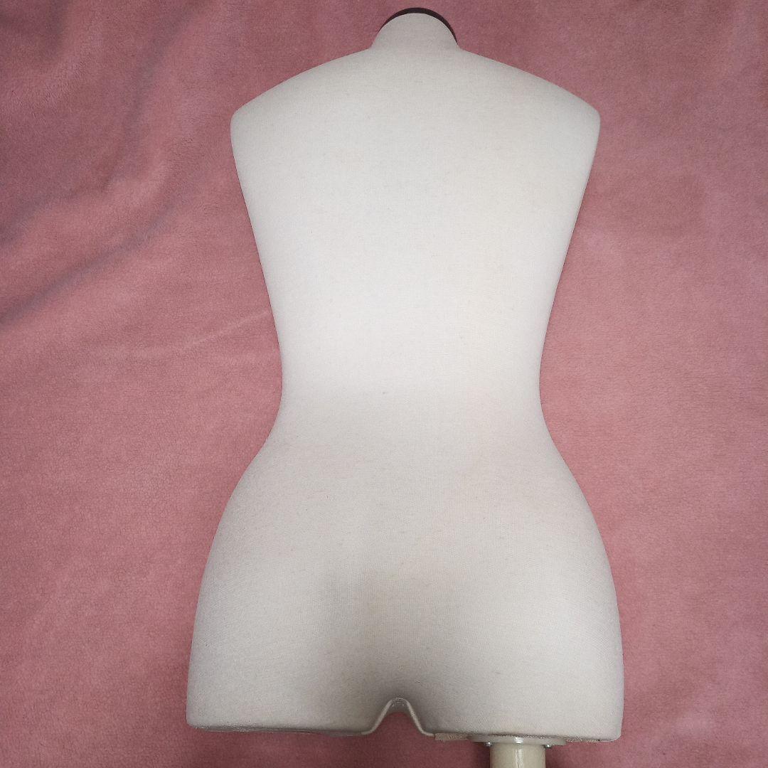 Re Body pe 婦人 女性 レディース トルソー 木製 台座 調整 シライ
