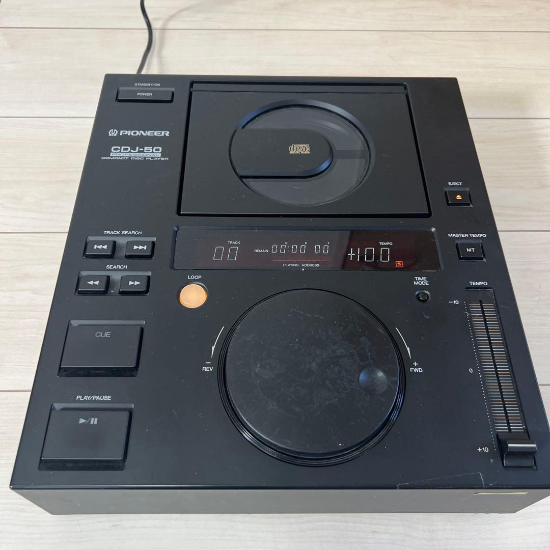 【完動品】Pioneer CDJ-50 プロフェッショナルCDプレーヤー