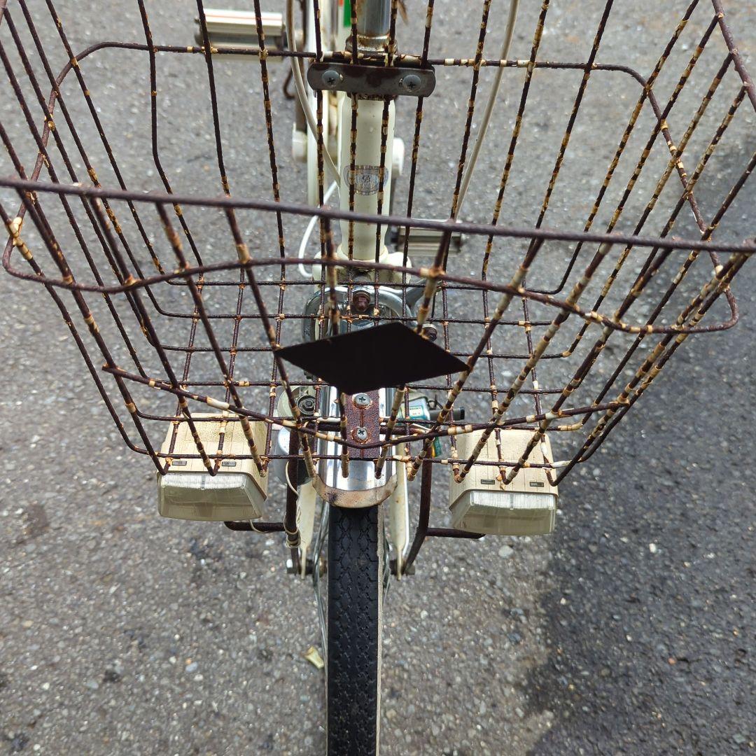 昭和レトロ　自転車　24インチ　ベース車　パンクあり　当時物マニア必見　送料別途