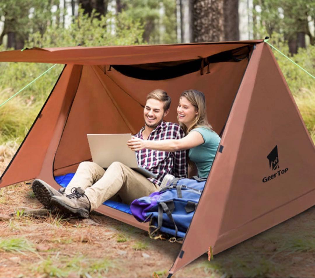 Geertop 山岳テント 1-2人用 防水