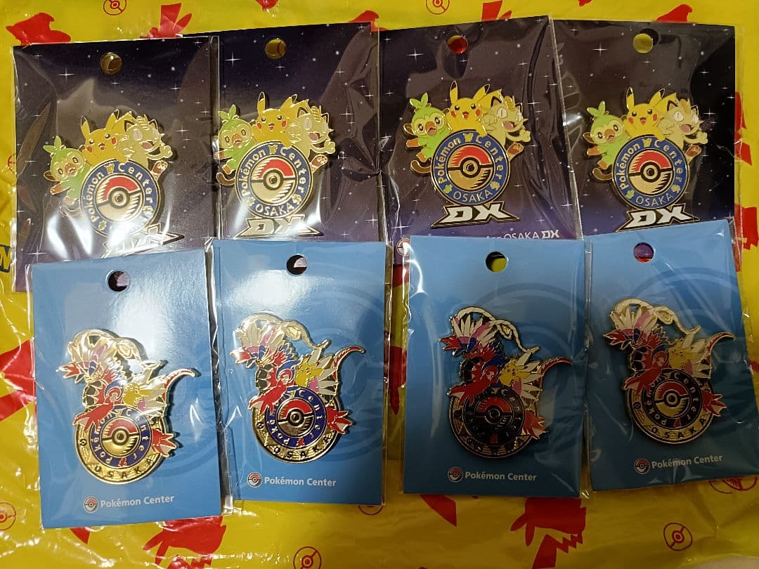 ポケモン 大阪限定ピンバッジ 4個セット