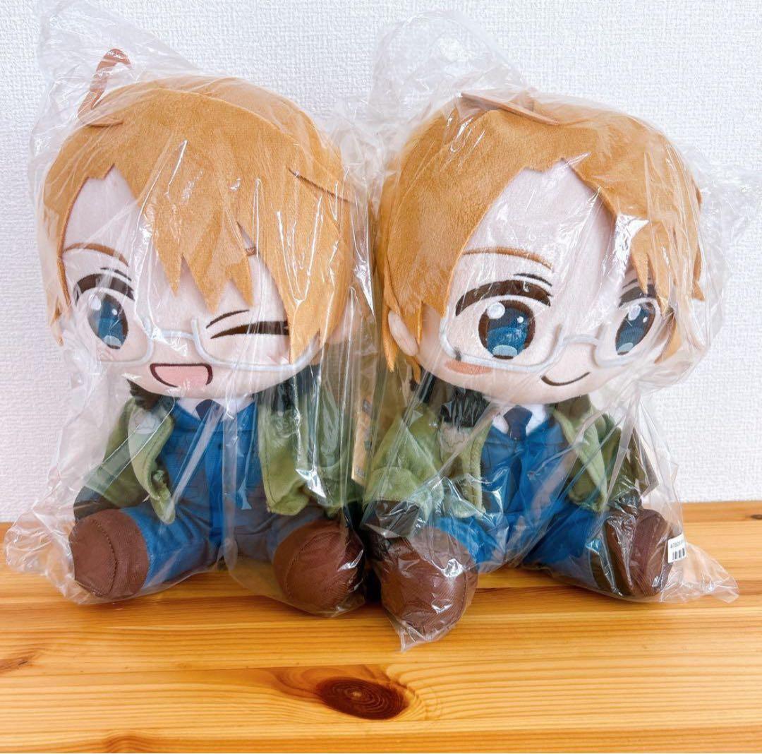 ヘタリア World★Stars　BIGぬいぐるみ　イギリス　日本　アメリカ