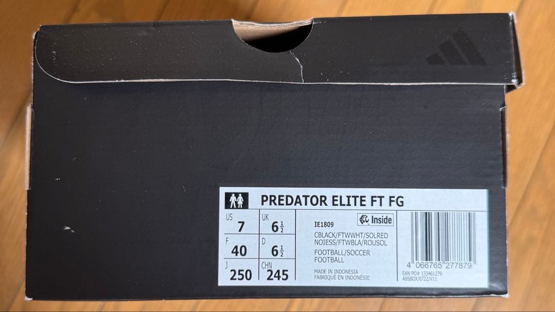 シューズ PREDATOR ELITE FT FG