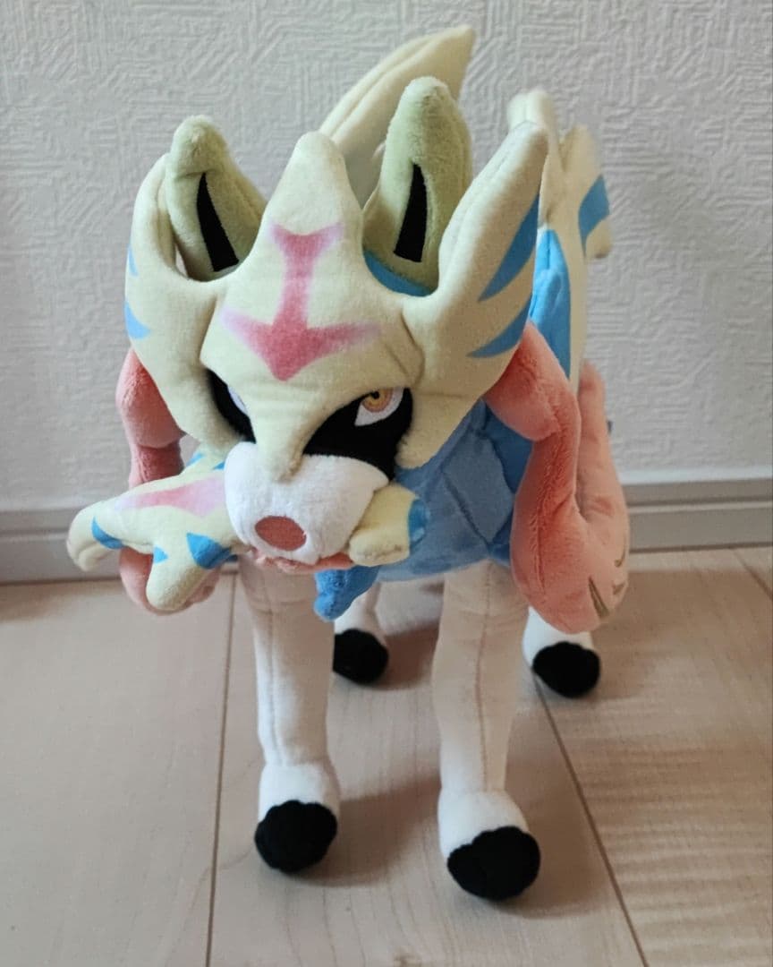 ポケモン ザシアン ぬいぐるみ ポケモンセンター 紙タグ付き