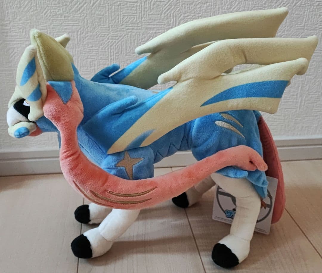 ポケモン ザシアン ぬいぐるみ ポケモンセンター 紙タグ付き