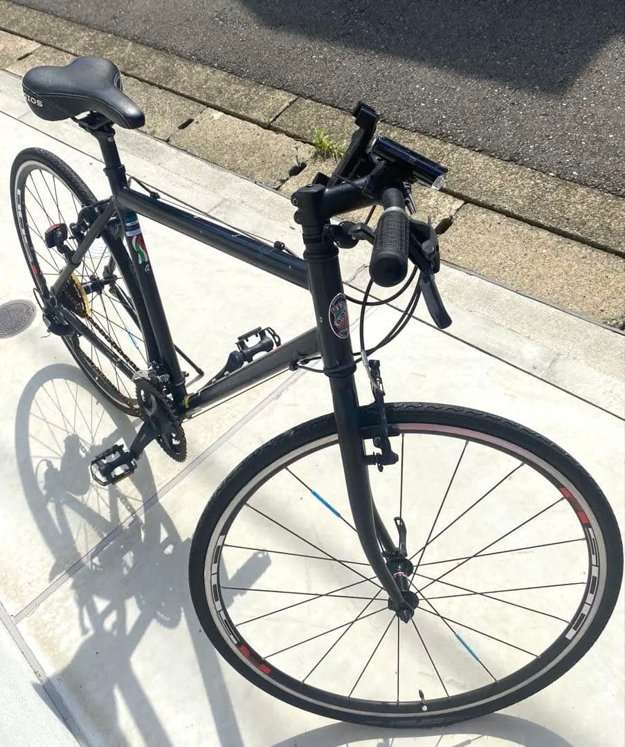 GIOS MISTRAL ブラック クロスバイク 自転車 黒