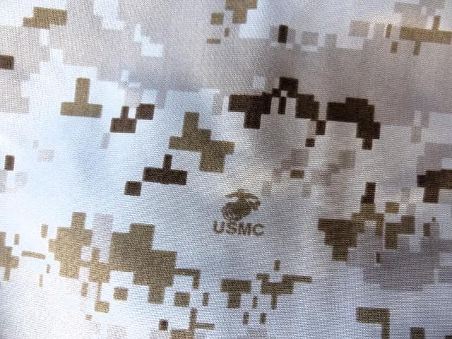 米軍実物　USMC　180S コンバットデザートジャケット M　マーパット　07